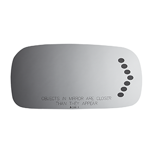 Burco BUICK LUCERNE/DTS RH CONVEX SIGNAL E/C FITOVER - 5168S