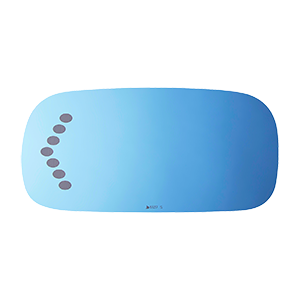 Burco CADILLAC DTS LH BLUE FLAT SIGNAL FITOVER - 6137S