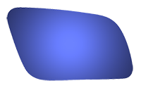 Burco CADILLAC ALLANTE RH BLUE CONVEX - 7156